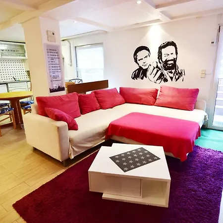 Apartmán Ferienwohnung Mit Garten Und Pool